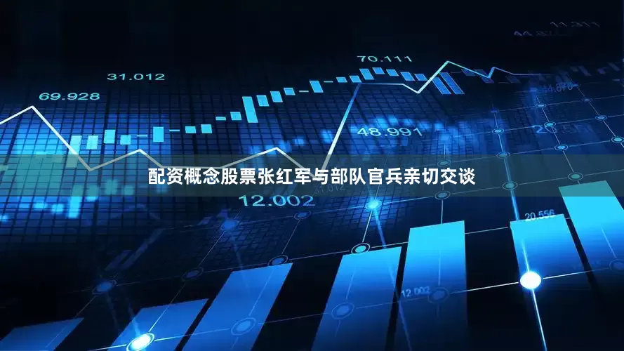 配资概念股票张红军与部队官兵亲切交谈